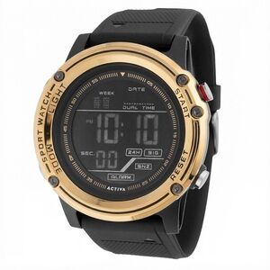 Invicta Men's Digital Black Watch 52mm